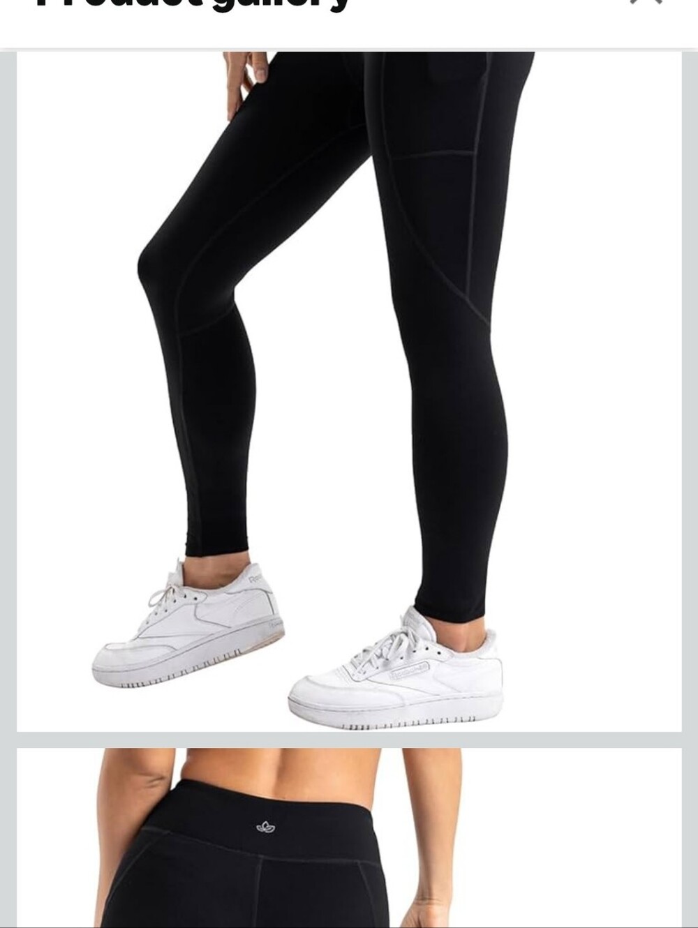 Yogi Pace Women's Charcoal Yoga Leggings Petite - Size L